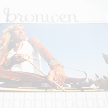 Bronwen Jewelry - layout, print brochure, web graphics