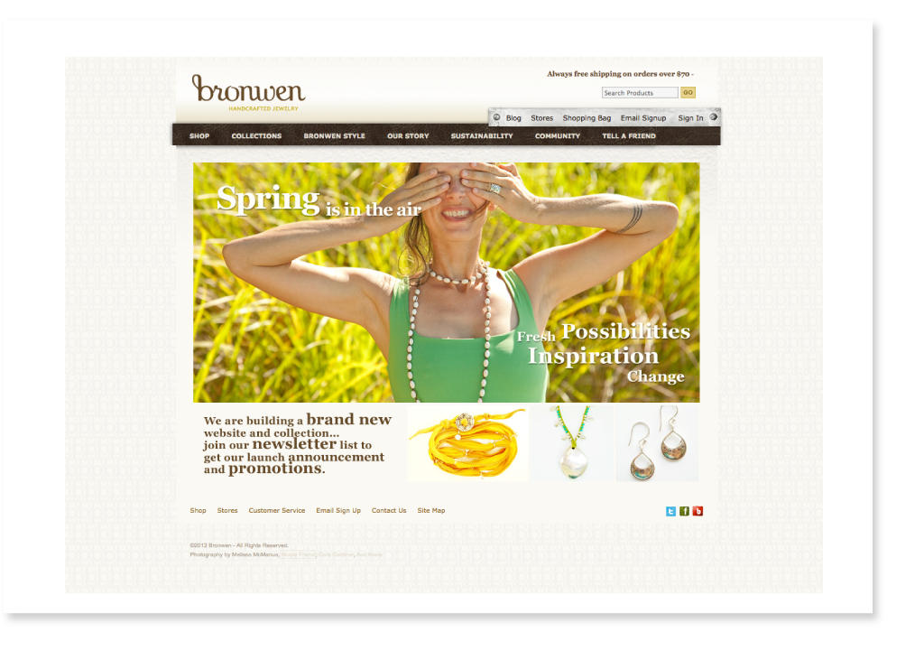 Bronwen - web graphics home page